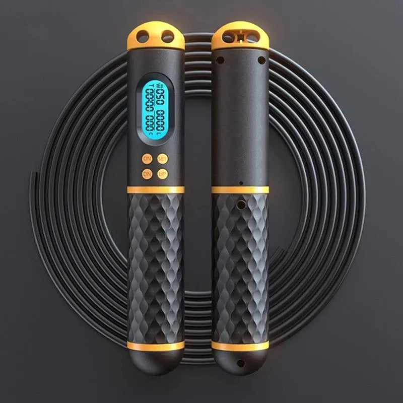 2 In 1 Multi Speed Skipping Rope With Digital Counter