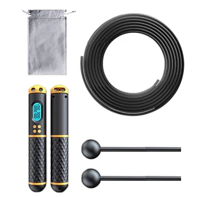 2 In 1 Multi Speed Skipping Rope With Digital Counter