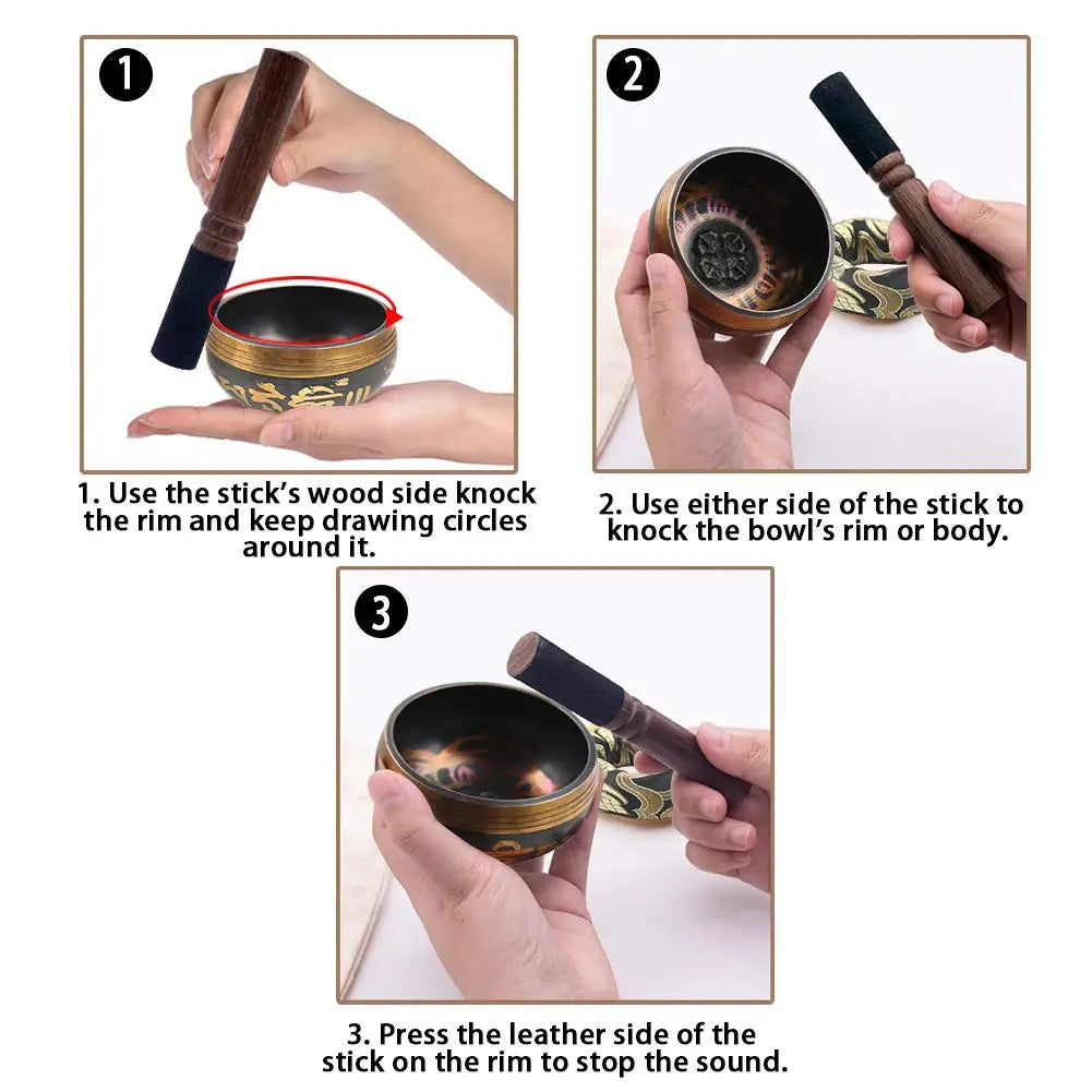 Tibetan Singing Bowl Set