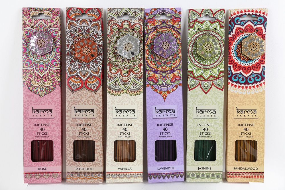 Zen Bliss Incense: Elevate your mood with Karma Sticks & Holder