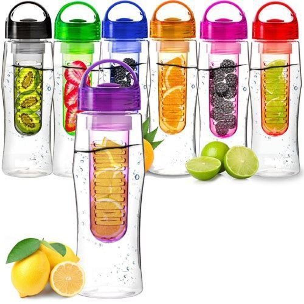 700ml Fruit Fuzer Infusion Infuser Water Bottle