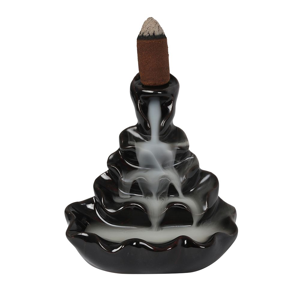 ZenFlow: 4-Tier Cascading Incense Burner